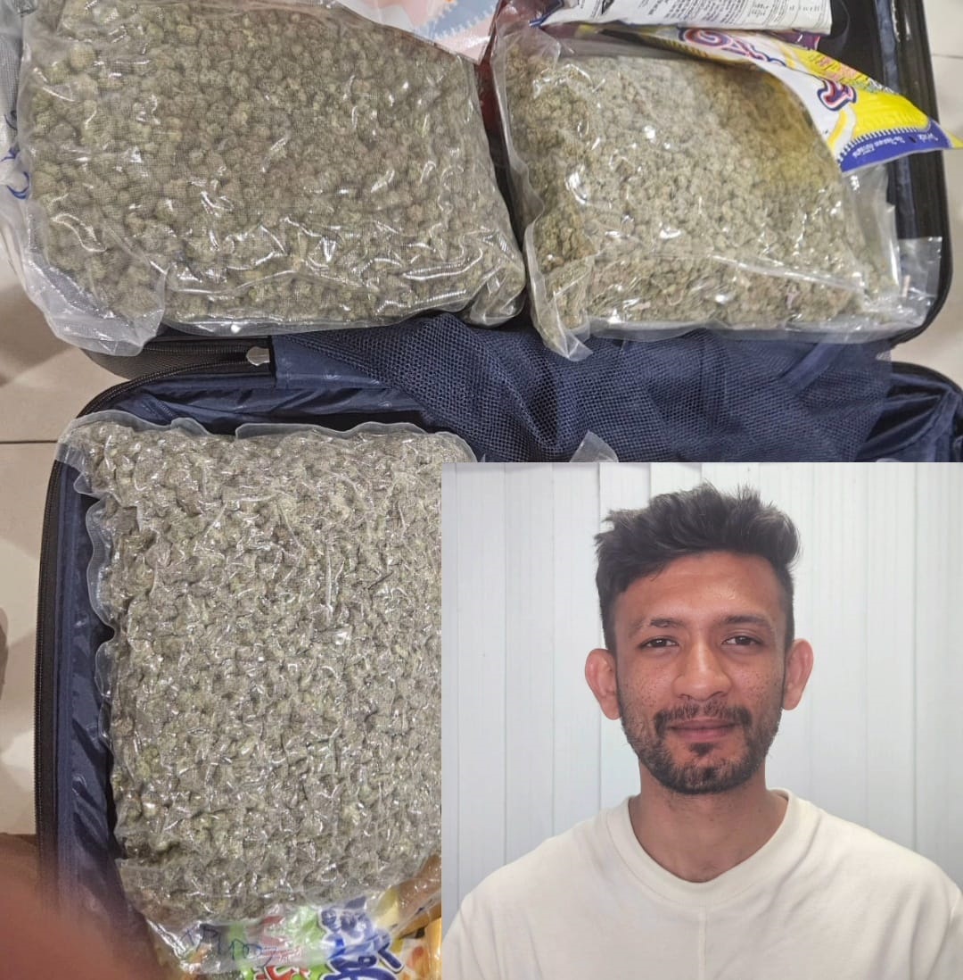 കഞ്ചാവ് വേട്ടയില്‍ സെഞ്ച്വറി തികച്ച് കൊച്ചിന്‍ എയര്‍പോര്‍ട്ട് എയര്‍കസ്റ്റംസ് വിഭാഗം